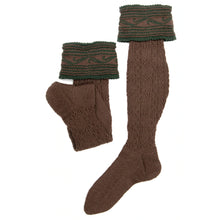 Carica l'immagine nel visualizzatore di Gallery, Stulpenstrümpfe Herren braun