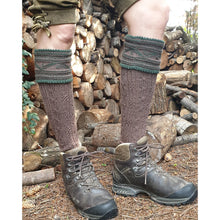 Carica l'immagine nel visualizzatore di Gallery, Stulpenstrümpfe Herren braun