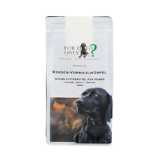 Lade das Bild in den Galerie-Viewer, For Dogs Only Rinder-Vormaulwürfel – Natürlicher Protein-Snack für Hunde