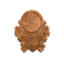 Carica l'immagine nel visualizzatore di Gallery, Piatto trofeo capriolo intagliato a mano tipo 262