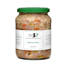 Lade das Bild in den Galerie-Viewer, For Dogs Only Premium Hundefutter Menü Rind – Natürlich. Gesund.
