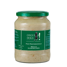 Lade das Bild in den Galerie-Viewer, Only for Dogs Menü Kaninchen - Für maximale Leistung und höchste Verträglichkeit
